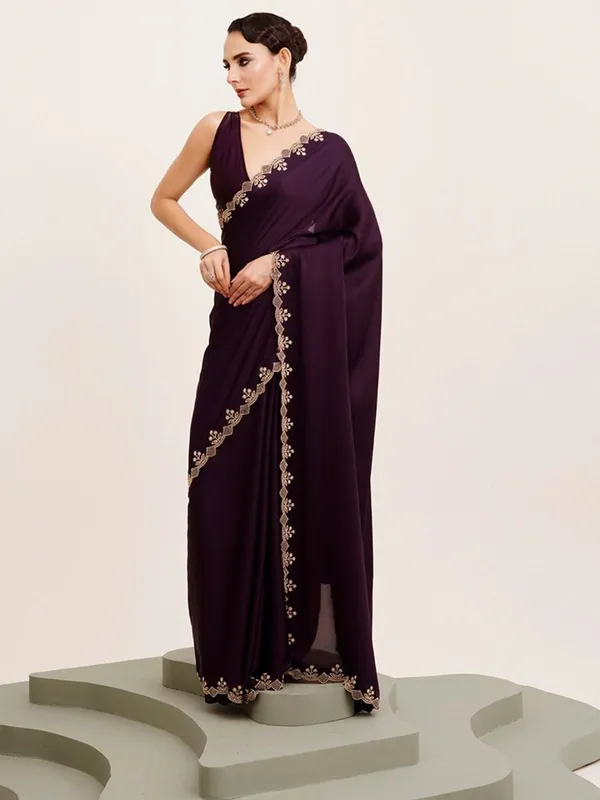 Women_Party_Wear_Embellished_Worked_Satin_Saree