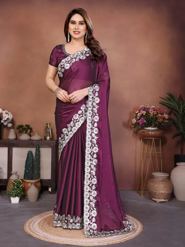 Purple_Silk_Zari_Embroidered_Rangoli_Saree_For_Women