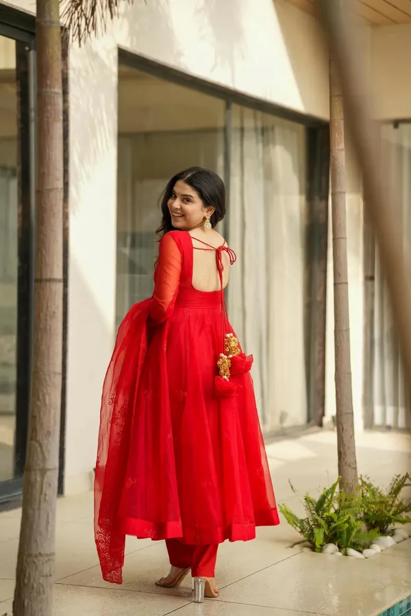 Velvet_Red_Organza_Suit_Set