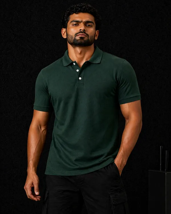 Dark_Green_Polo_T-Shirt_for_Men