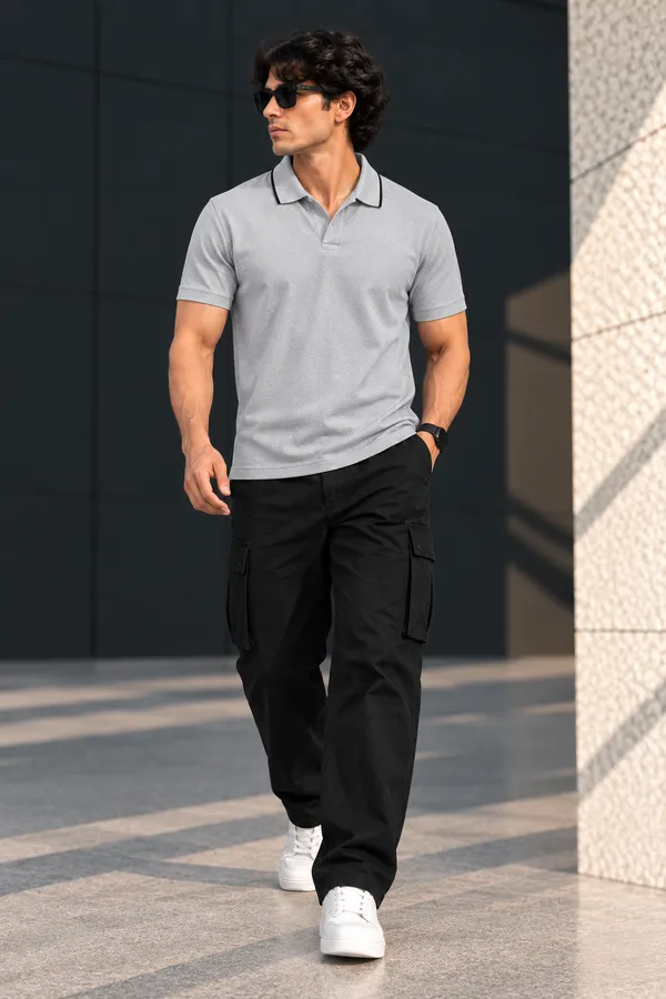 Grey_Crape_Regular_Fit_Polo_T_Shirt_For_Men