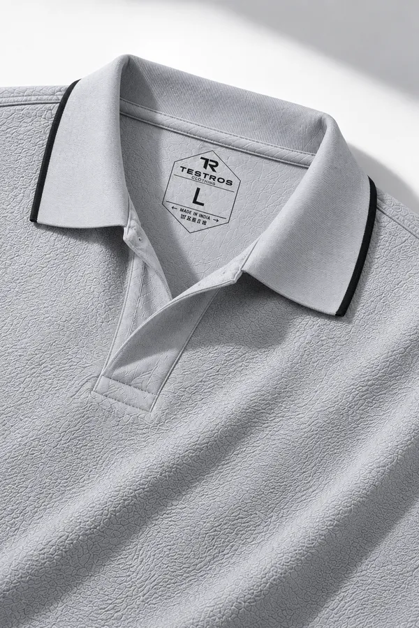 Grey_Crape_Regular_Fit_Polo_T_Shirt_For_Men