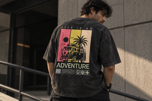 Black_Cotton_Acid_Wash_Oversized_Drop_Shoulder_T_Shirt_For_Men