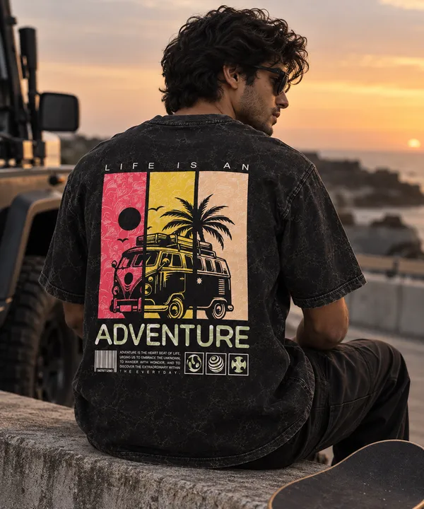 Black_Cotton_Acid_Wash_Oversized_Drop_Shoulder_T_Shirt_For_Men