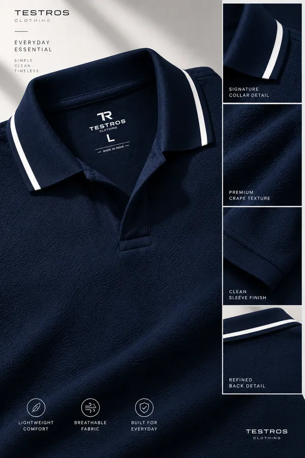 Navy_Crape_Relaxed_Fit_Polo_T_Shirt_For_Men