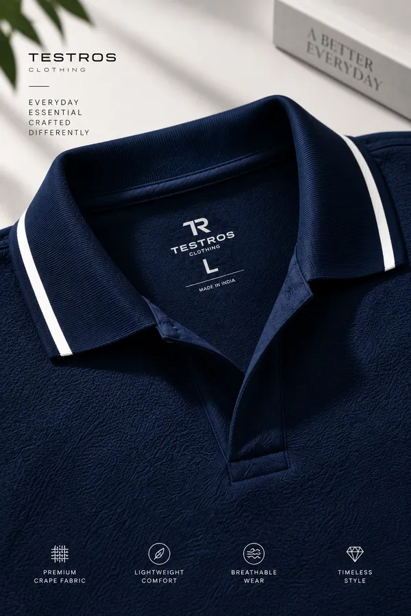 Navy_Crape_Relaxed_Fit_Polo_T_Shirt_For_Men