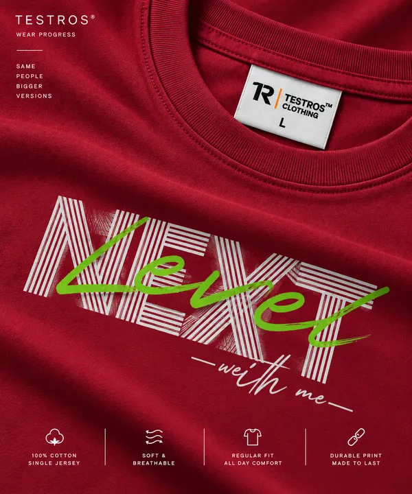 Maroon_Cotton_Regular_Fit_Graphic_T_Shirt_For_Men