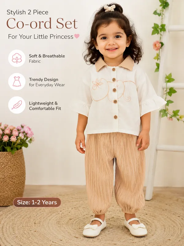 White_Chanderi_Embroidered_Floral_Co-Ord_Set_For_Girls