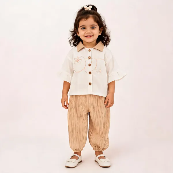 White_Chanderi_Embroidered_Floral_Co-Ord_Set_For_Girls