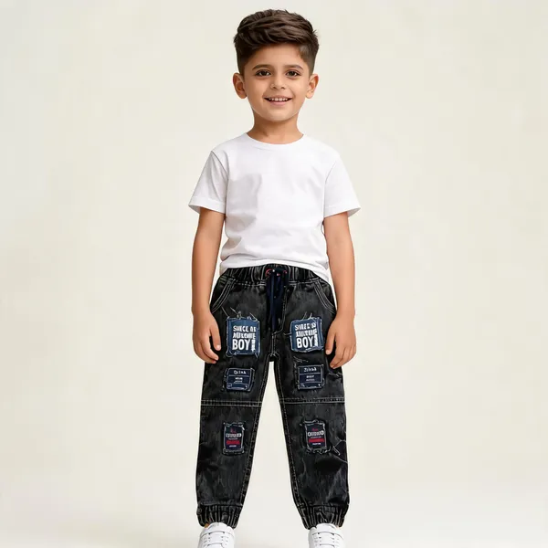 Black_Denim_Jogger_Fit_Graphic_Patch_Jogger_Pants_For_Boys
