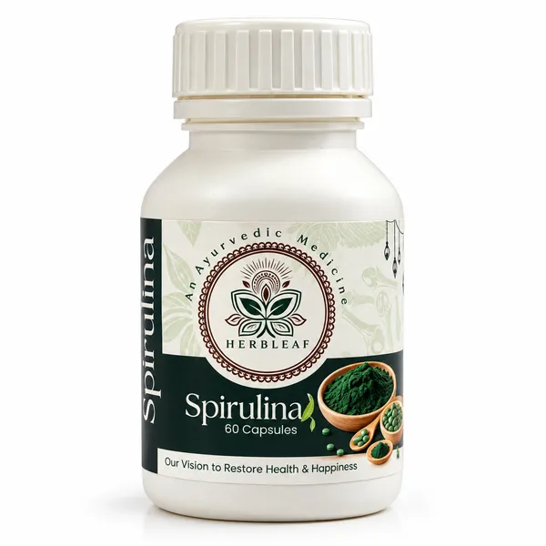 HerbLeaf_Spirulina_60_Capsules