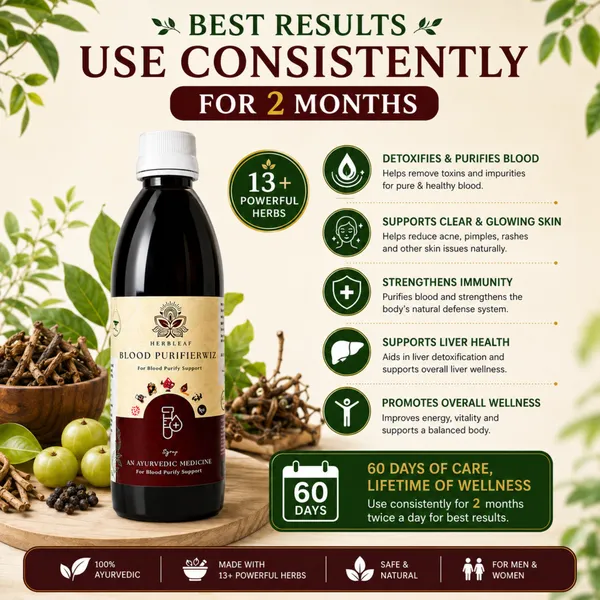 Herbleaf_Blood_Purifierwiz_Ayurvedic_Herbal_Syrup