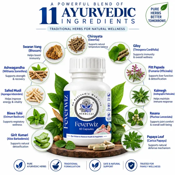 Herbleaf_Feverwiz_Ayurvedic_Capsules_60_Count