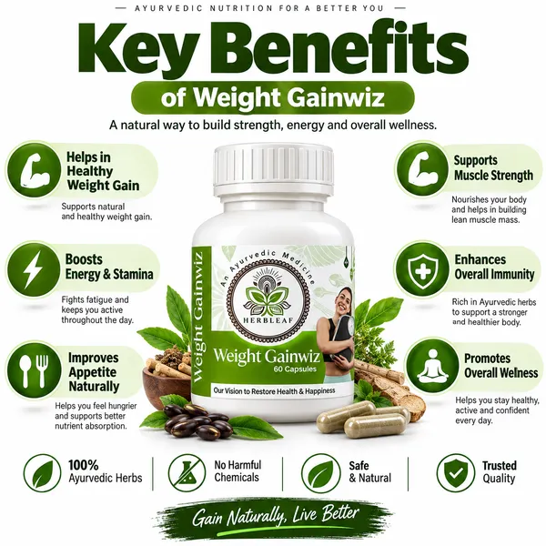 Herbleaf_Weight_Gainwiz_Ayurvedic_Capsules