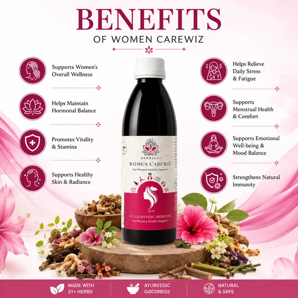 Herbleaf_Women_Carewiz_Ayurvedic_Wellness_Syrup