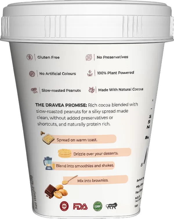 Dravea_Creamy_Dark_Chocolate_Peanut_Butter_425G
