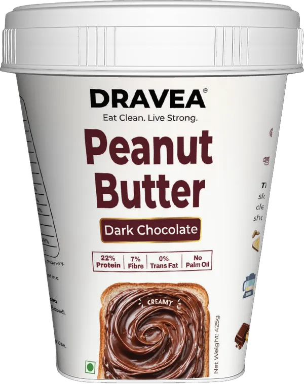 Dravea_Creamy_Dark_Chocolate_Peanut_Butter_425G