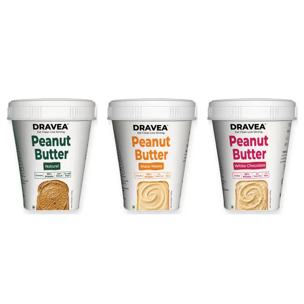 Dravea_Creamy_Desi_Delight_Combo_-_Natural_+_Malai_Mawa_+_White_Chocolate_Peanut_Butter_(3_x_425G)
