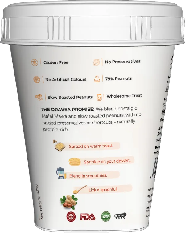 Dravea_Malai_Mawa_Flavoured_Peanut_Butter_425G