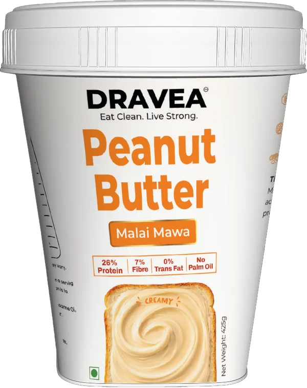 Dravea_Malai_Mawa_Flavoured_Peanut_Butter_425G