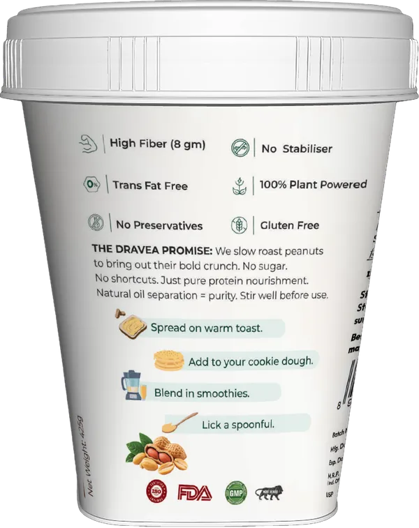 Dravea_Natural_Crunchy_Peanut_Butter