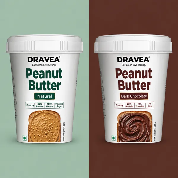 Dravea_Classic_Choco_Crunch_Combo_-_Natural_+_Dark_Chocolate_Peanut_Butter_(2_x_425G)