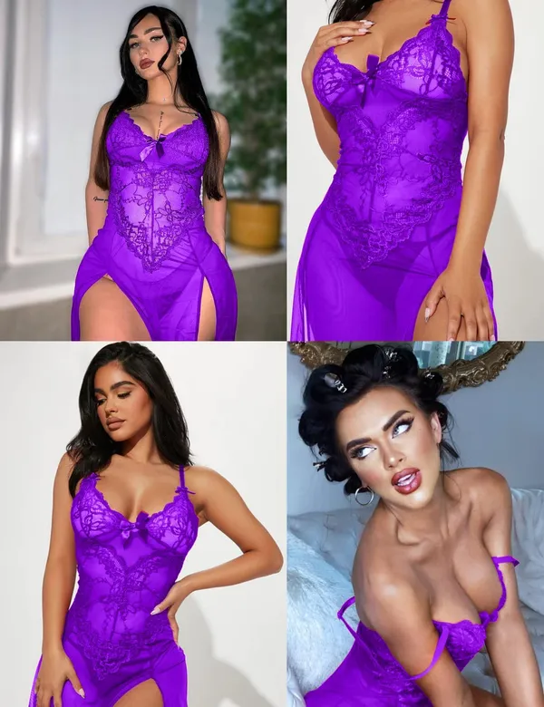 High_Split_Maxi_Long_Gown_Purple