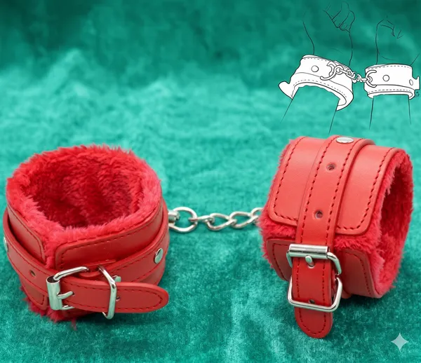 Luxury_Leather_Handcuffs_Red