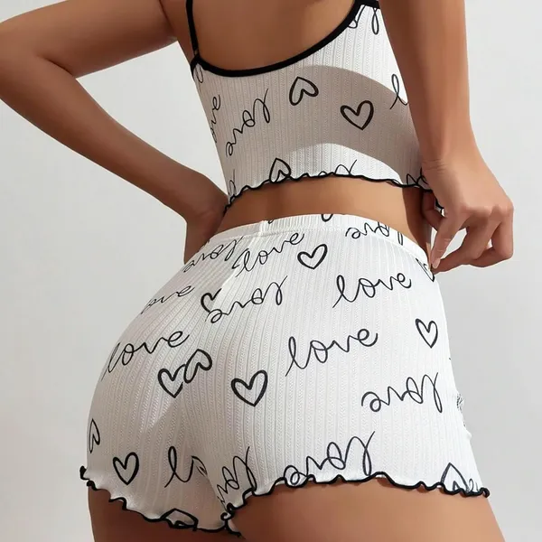 Ribbed_Cami_Shorts_Co_Ord_Set_White