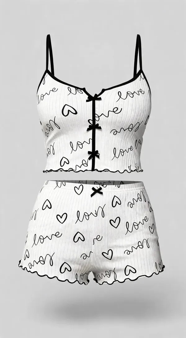 Ribbed_Cami_Shorts_Co_Ord_Set_White