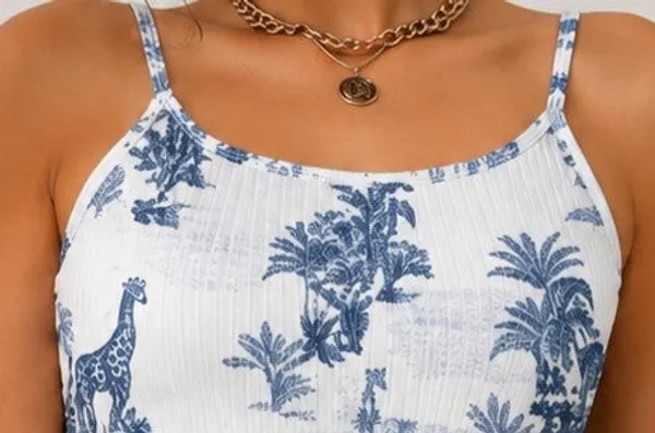 Animal_Print_Shorts_Co_Ord_Set_White