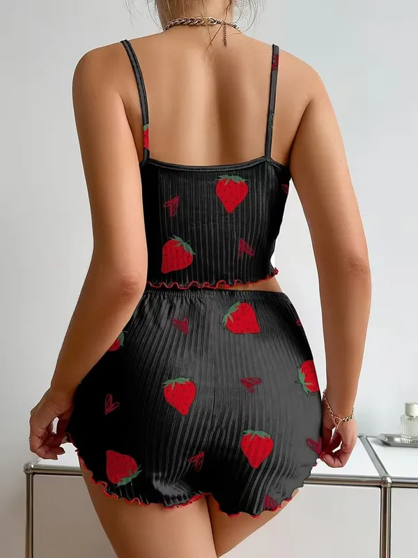 Black_Strawberry_Ribbed_Night_Suit_Black