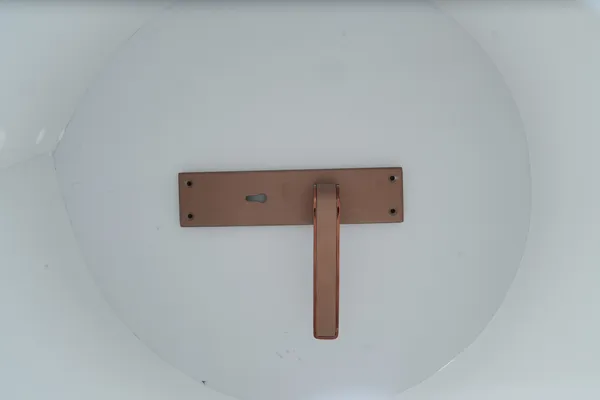 Rose_Gold_White_Metal_Modern_Lever_Door_Handle_Lock_Set