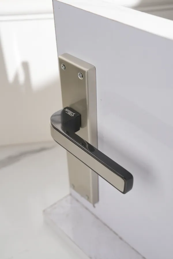 Silver_And_Black_White_Metal_Modern_Lever_Mortise_Door_Handle_Lock_Set