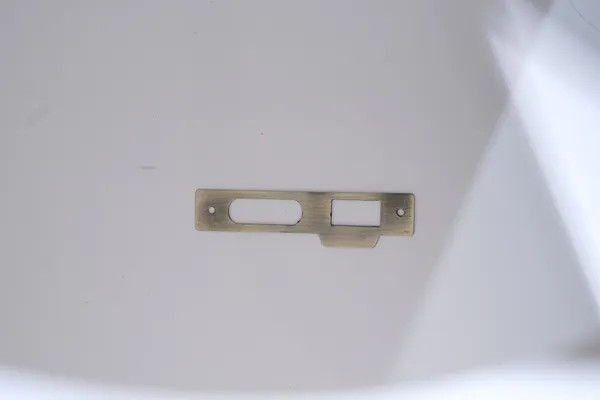 Black_And_Gold_Iron_Modern_Mortise_Door_Lock_Body_With_Strike_Plate