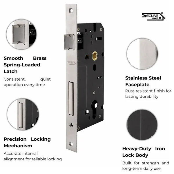 Silver_White_Metal_Modern_Brushed_Lever_Mortise_Door_Lock_Set