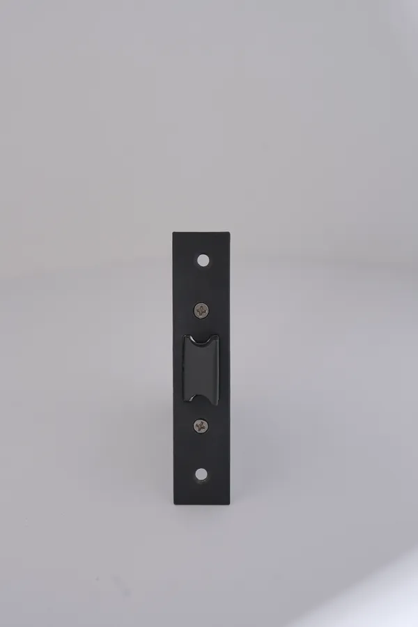 Black_White_Metal_Modern_Lever_Door_Handle_Lock_Set