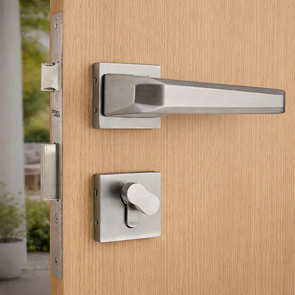 Grey_White_Metal_Modern_Satin_Steel_Diamond_Rose_Mortise_Door_Lever