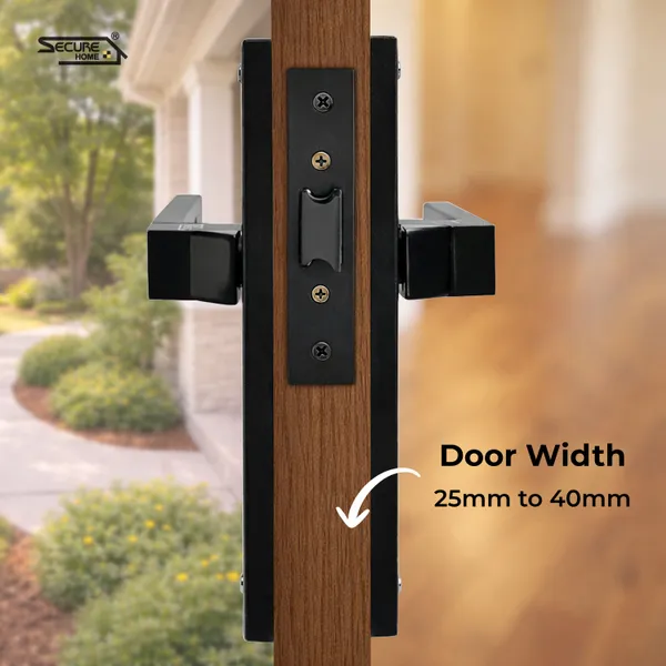 Black_White_Metal_Modern_Matte_Bathroom_Mortise_Door_Lever_Set
