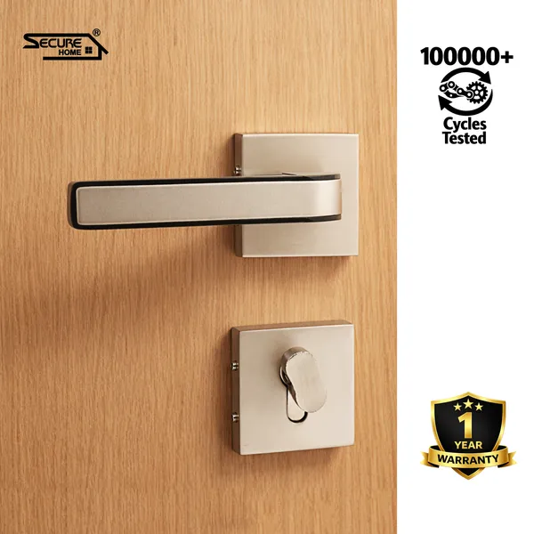 Silver_White_Metal_Modern_Brushed_Lever_Mortise_Door_Lock_Set