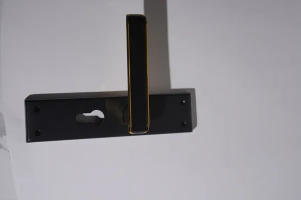Black_And_Gold_White_Metal_Modern_Lever_Mortise_Door_Handle_Set