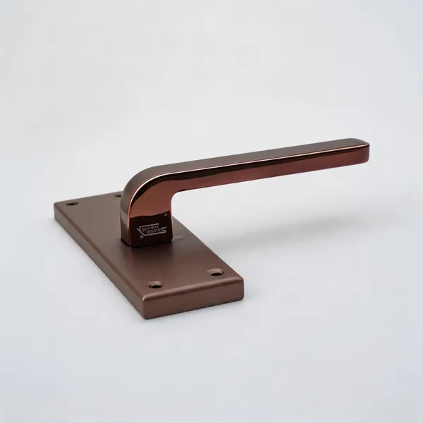 Rose_Gold_White_Metal_Modern_Bronze_Finish_Lever_Door_Handle