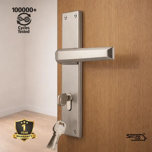 Silver_White_Metal_Modern_Lever_Mortise_Door_Handle_Lock_Set