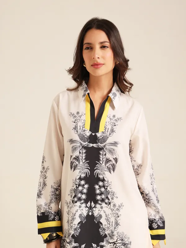 Cream_Printed_Straight_Kurta_Set_for_Women