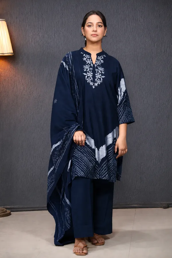 Mustard_Bloom_Printed_Kurta_Set