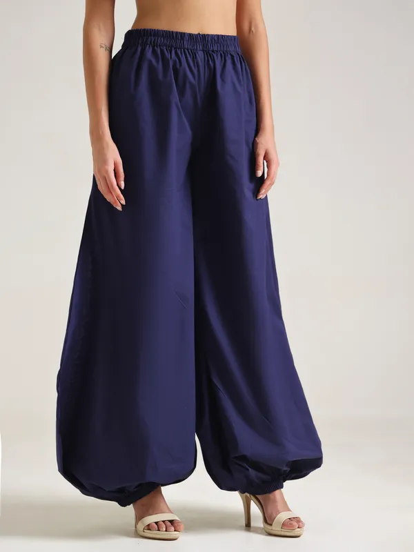 Navy_Satin_Balloon_Fit_Palazzo_Pants_for_Women