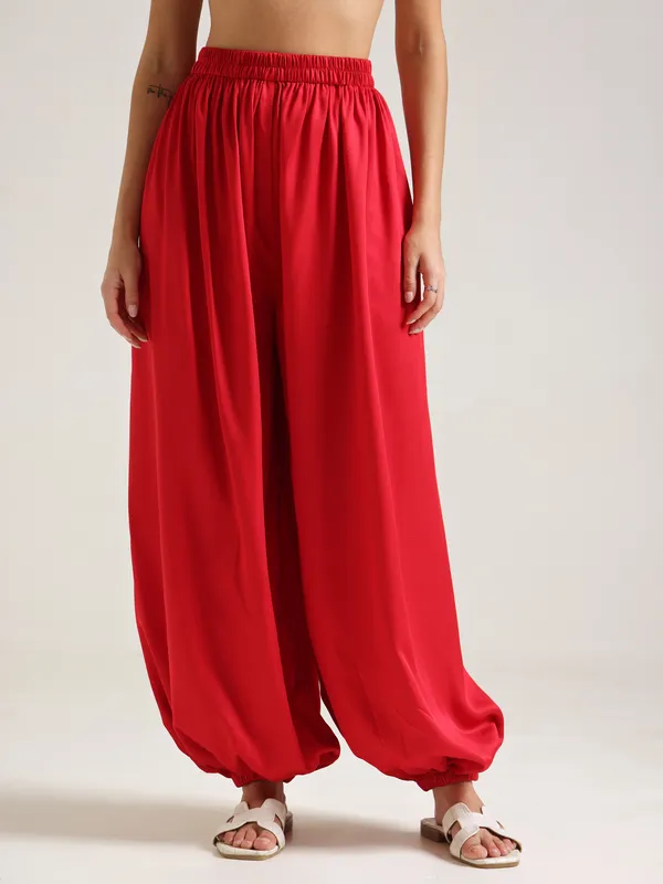 Red_Relaxed_Fit_Co-Ord_Set_for_Women