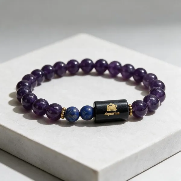 Voilet_And_Blue_Beaded_Bracelet_For_Adults
