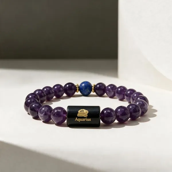 Voilet_And_Blue_Beaded_Bracelet_For_Adults