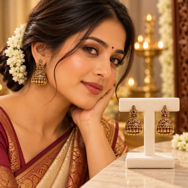 Traditional_Antique_Finish_Bell_Earrings_Pack_Of_2
